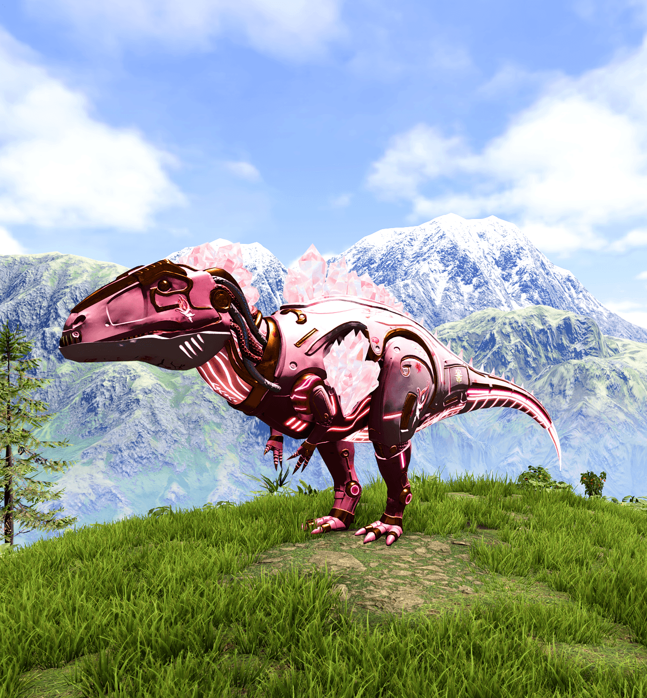 魔晶高脊成年形态-龙岛异兽起源初始进化阶段
